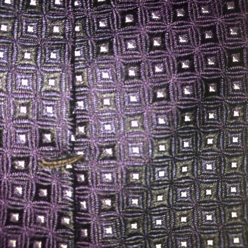 Armani dark purple Micro-Pattern Men's Tie
